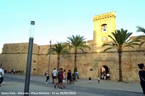 23 SANTA POLA CHATEAU FORT ET PLACE GLORIETA (30)